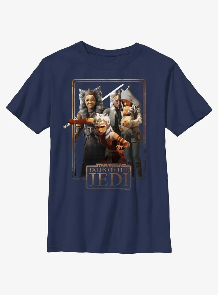 Star Wars: Tales of the Jedi Togruta Family Poster Youth T-Shirt