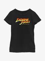 Indiana Jones And The Dial Of Destiny Logo Youth Girls T-Shirt