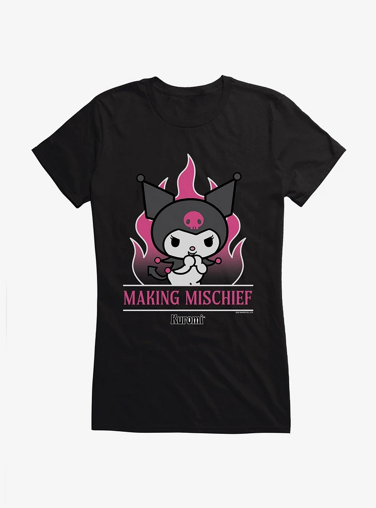 My Melody & Kuromi Making Mischief Girls T-Shirt