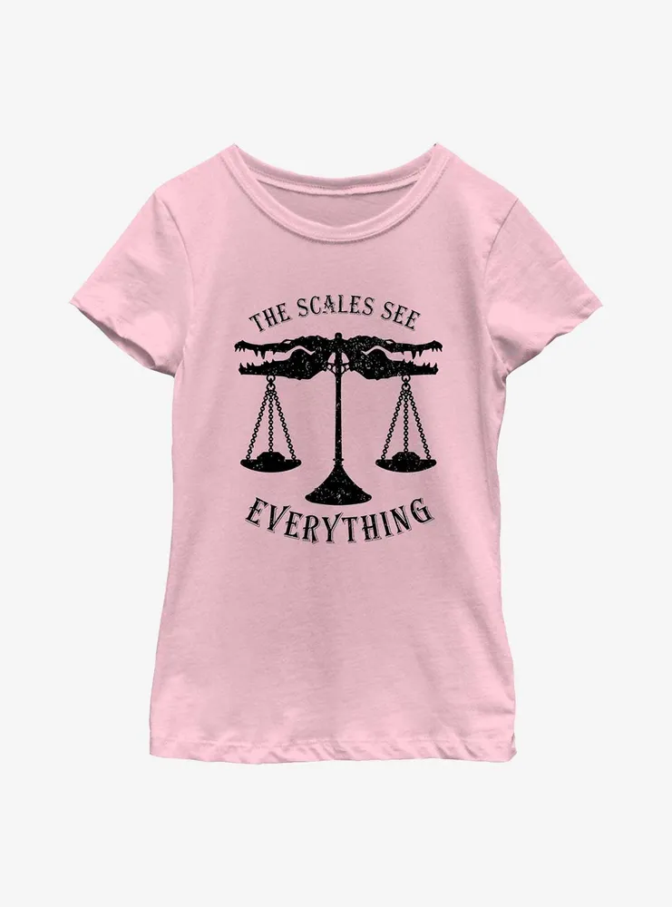 Marvel Moon Knight The Scales See Everything Youth Girls T-Shirt