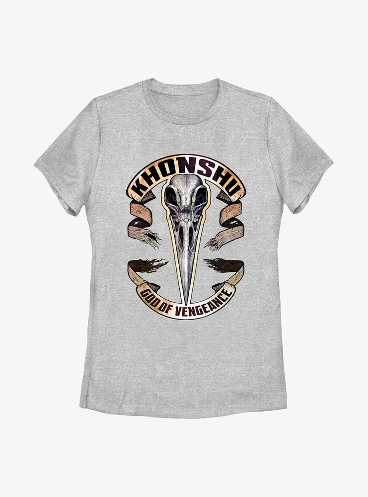 Marvel Moon Knight Khonshu God Of Vengeance Womens T-Shirt