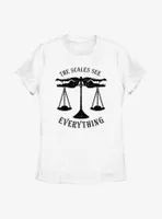 Marvel Moon Knight The Scales See Everything Womens T-Shirt