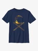 Marvel Moon Knight Baton Glyphs Youth T-Shirt