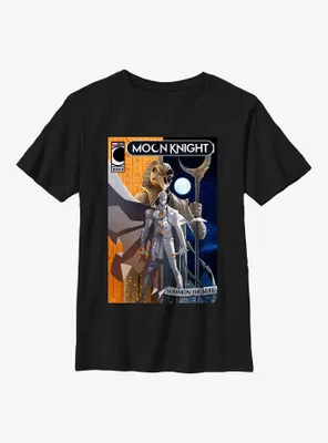 Marvel Moon Knight Summon The Suit Comic Cover Youth T-Shirt