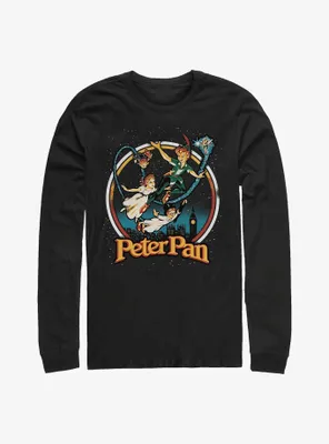 Disney Peter Pan London Night Flight Long-Sleeve T-Shirt