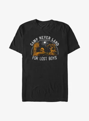 Disney Peter Pan Camp Never Land For Lost Boys T-Shirt