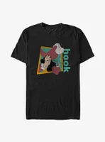 Disney Peter Pan Captain Hook Portrait  T-Shirt