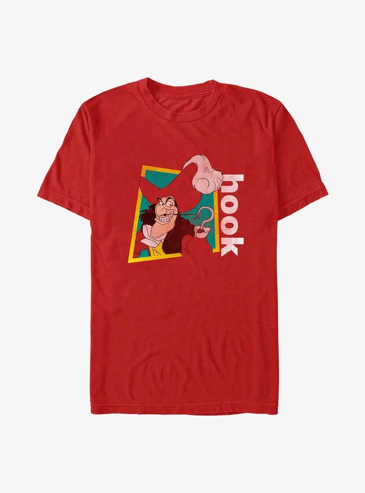 Boxlunch Disney Peter Pan Captain Hook Retro T-Shirt