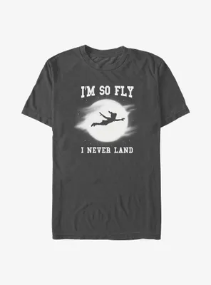Disney Peter Pan I'm So Fly I Never Land Vignette T-Shirt