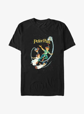 Disney Peter Pan Night Flight Cover T-Shirt