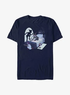 Disney Peter Pan Night Time Shadow  T-Shirt