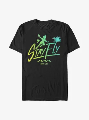 Disney Peter Pan Stay Fly Surf Style  T-Shirt