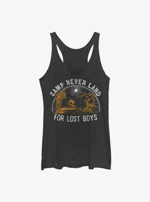 Disney Peter Pan Camp Never Land For Lost Boys Womens Tank Top