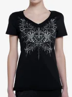 Cosmic Aura Dagger Heart Girls Top