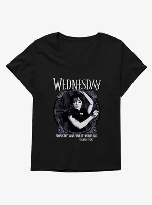 Wednesday Dance Scene Womens T-Shirt Plus