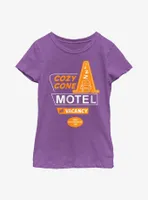 Disney Pixar Cars Cozy Cone Motel Youth Girls T-Shirt