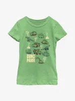 Disney Pixar Cars Dino Park Youth Girls T-Shirt