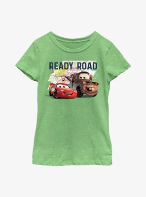 Disney Pixar Cars Ready Road Youth Girls T-Shirt
