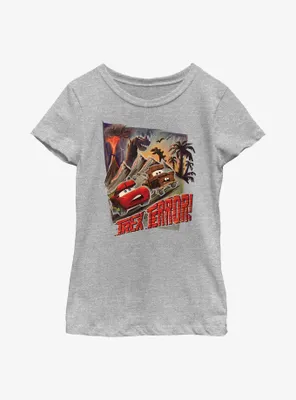 Disney Pixar Cars Trex Terror! Youth Girls T-Shirt