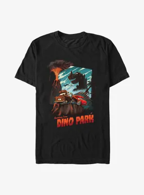 Disney Pixar Cars Greetings From Dino Park Postcard T-Shirt