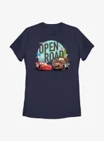 Disney Pixar Cars Take The Open Road Womens T-Shirt