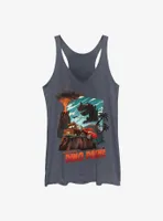 Disney Pixar Cars Greetings From Dino Park Postcard Womens Tank Top