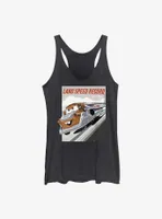 Disney Pixar Cars Land Speed Record Womens Tank Top