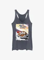 Disney Pixar Cars Salt Flats Land Speed Racing Womens Tank Top