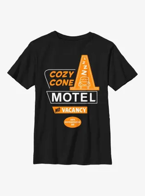 Disney Pixar Cars Cozy Cone Motel Youth T-Shirt
