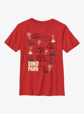 Disney Pixar Cars Dino Park Youth T-Shirt