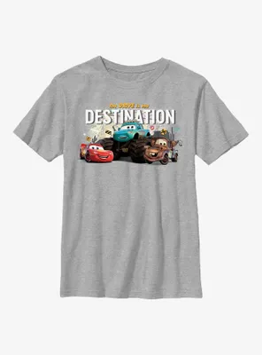 Disney Pixar Cars The Drive Is Destination Youth T-Shirt