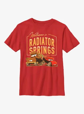 Disney Pixar Cars Welcome To Radiator Springs Youth T-Shirt