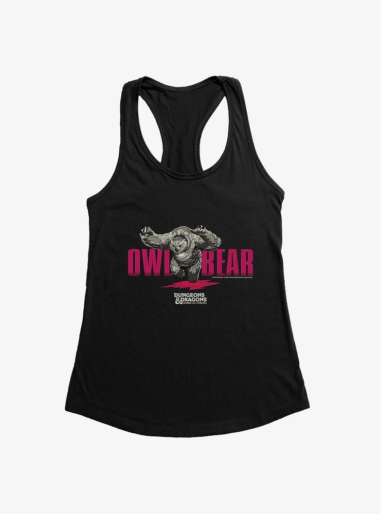 Dungeons & Dragons: Honor Among Thieves Owlbear Pose Girls Tank