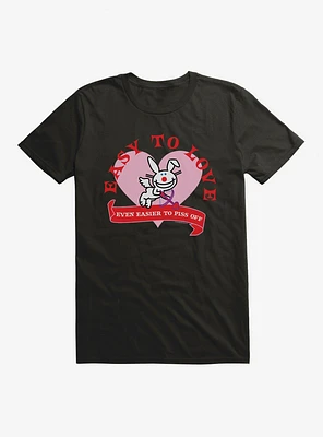 It's Happy Bunny Easy To Love T-Shirt