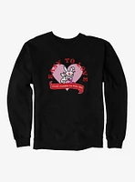 It's Happy Bunny Easy To Love Sweatshirt