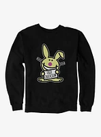 It's Happy Bunny Free Criticism Sweatshirt