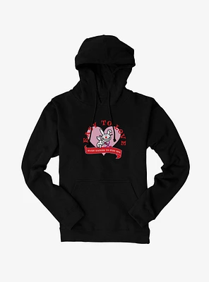 It's Happy Bunny Easy To Love Hoodie