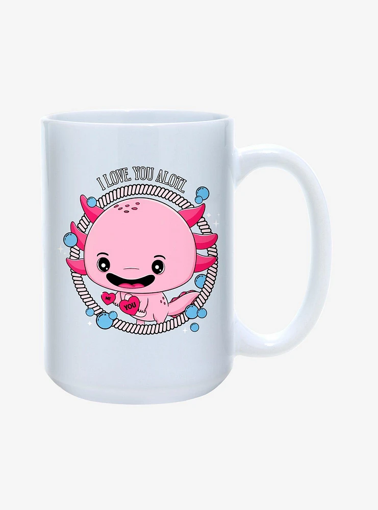 Axolotl I Love You Alotl Mug 15oz