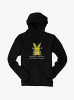 It's Happy Bunny Nobody's Perfect Hoodie