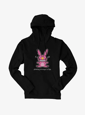 It's Happy Bunny Revenge Is Fun Hoodie