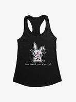 It's Happy Bunny Don't Need Your Approval Girls Tank