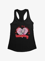 It's Happy Bunny Easy To Love Girls Tank