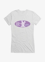 It's Happy Bunny You Should Shut Up Girls T-Shirt