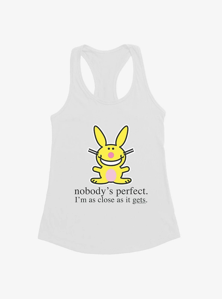 It's Happy Bunny Nobody's Perfect Girls Tank