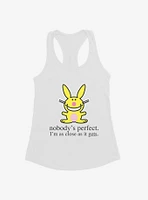 It's Happy Bunny Nobody's Perfect Girls Tank