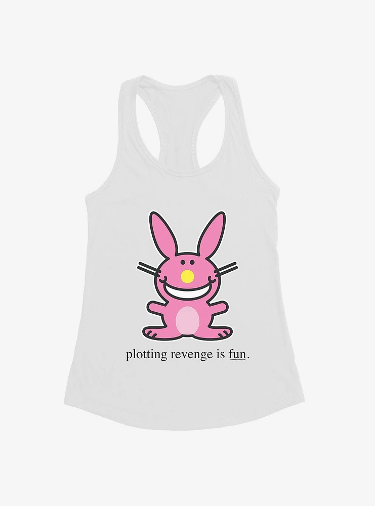 It's Happy Bunny Revenge Is Fun Girls Tank