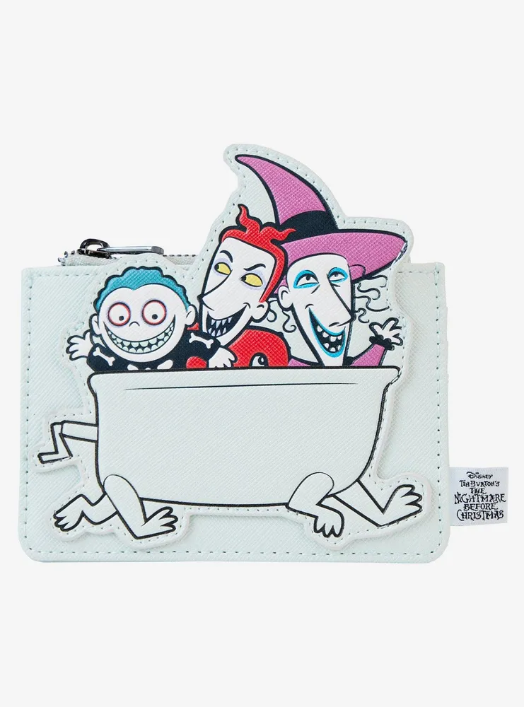 Loungefly Disney The Nightmare Before Christmas Lock, Shock, & Barrel Bathtub Cardholder