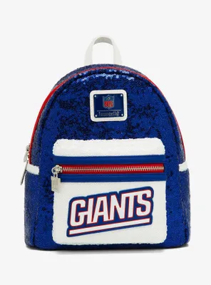 Loungefly NFL New York Giants Sequin Mini Backpack