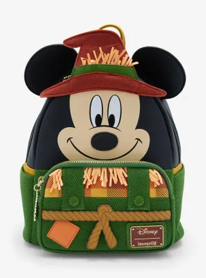 Loungefly Disney Mickey Mouse Scarecrow Mini Backpack - BoxLunch Exclusive