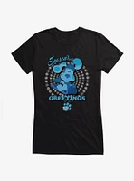 Blue's Clues Season's Greetings Girls T-Shirt